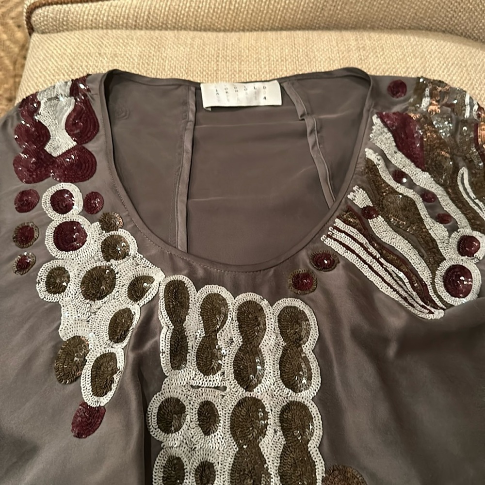 Jodi Arnold silk top